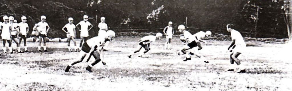 Outlook For Football Is Hopeful; Players Concentrate On Practice